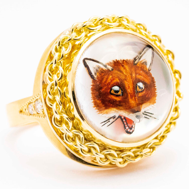 14kt Essex Fox Ring